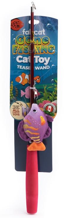 Gone Fishing Fish Cat Teaser Toy