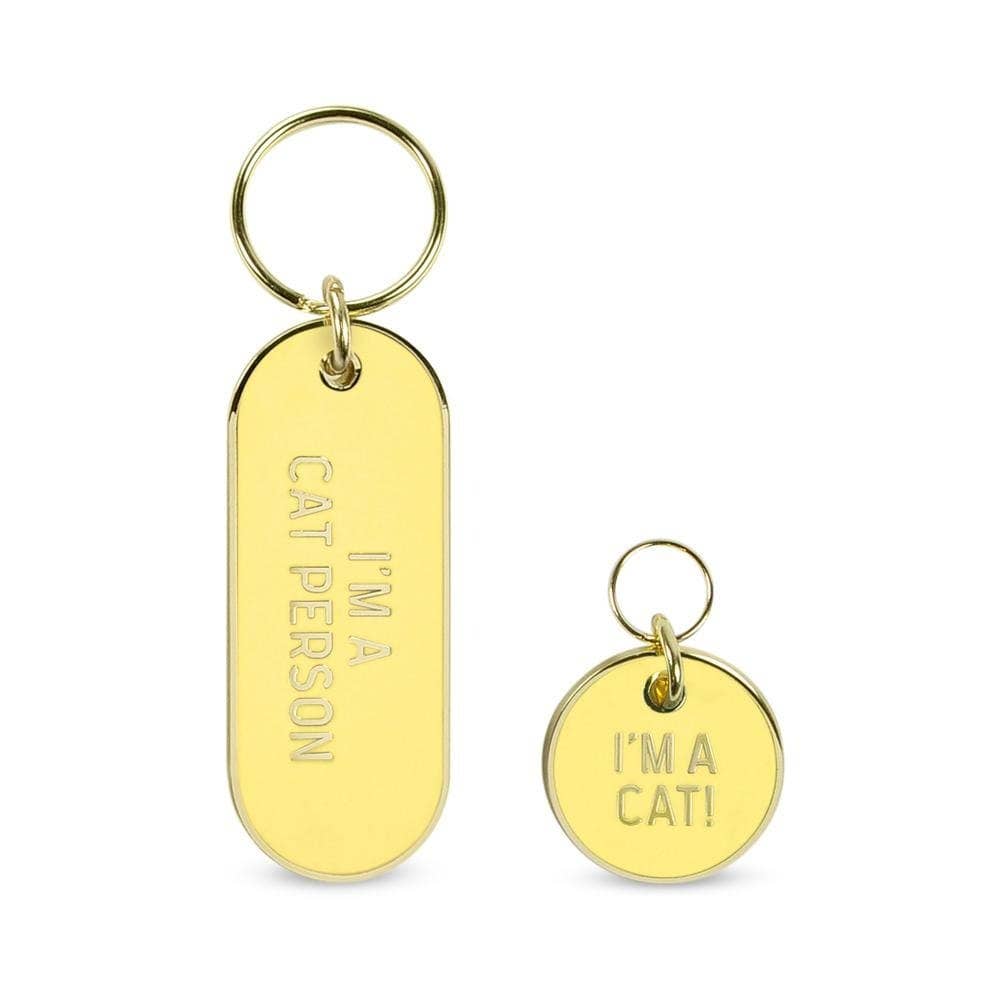 Howligans - Keychain Set - I'm a Cat Person / I'm a Cat