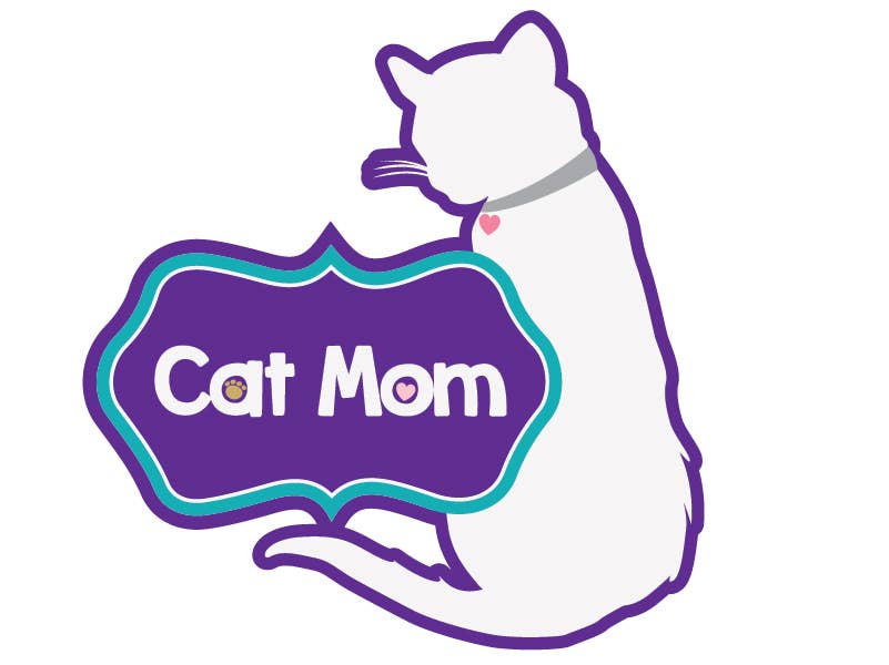 3" Decals- Cat Mom