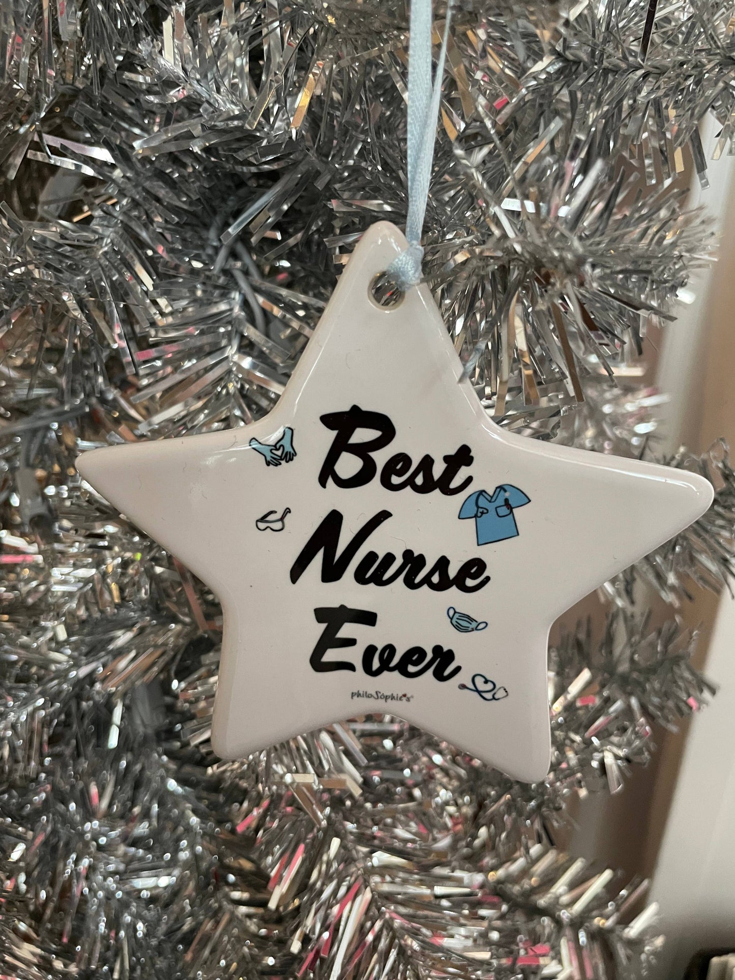 Best Nurse Ever - Star Ornament