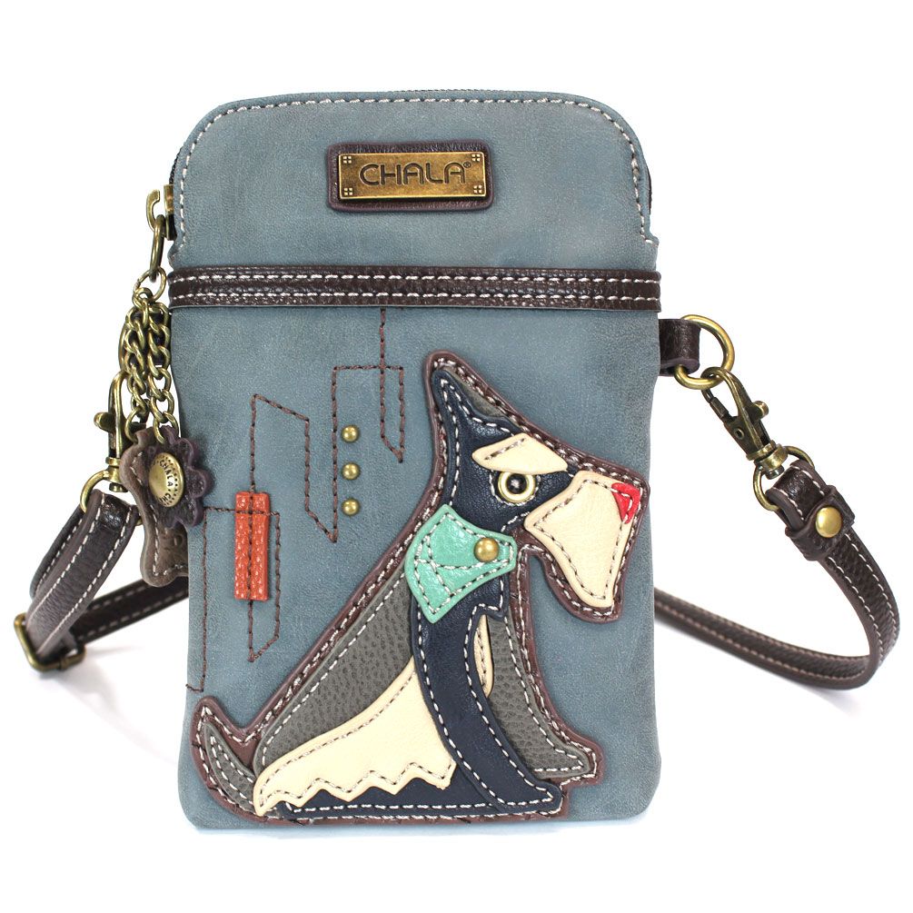 Indigo Schnauzer Phone Crossbody