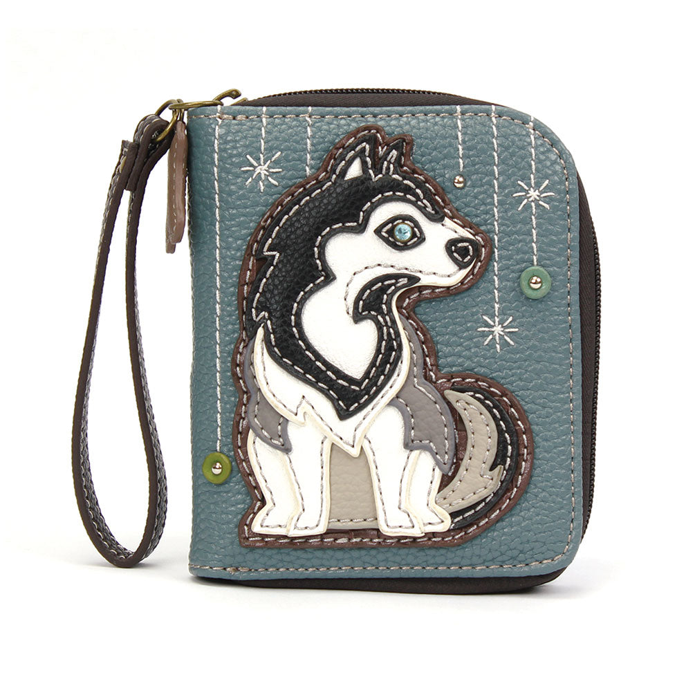 Husky Zip Wallet
