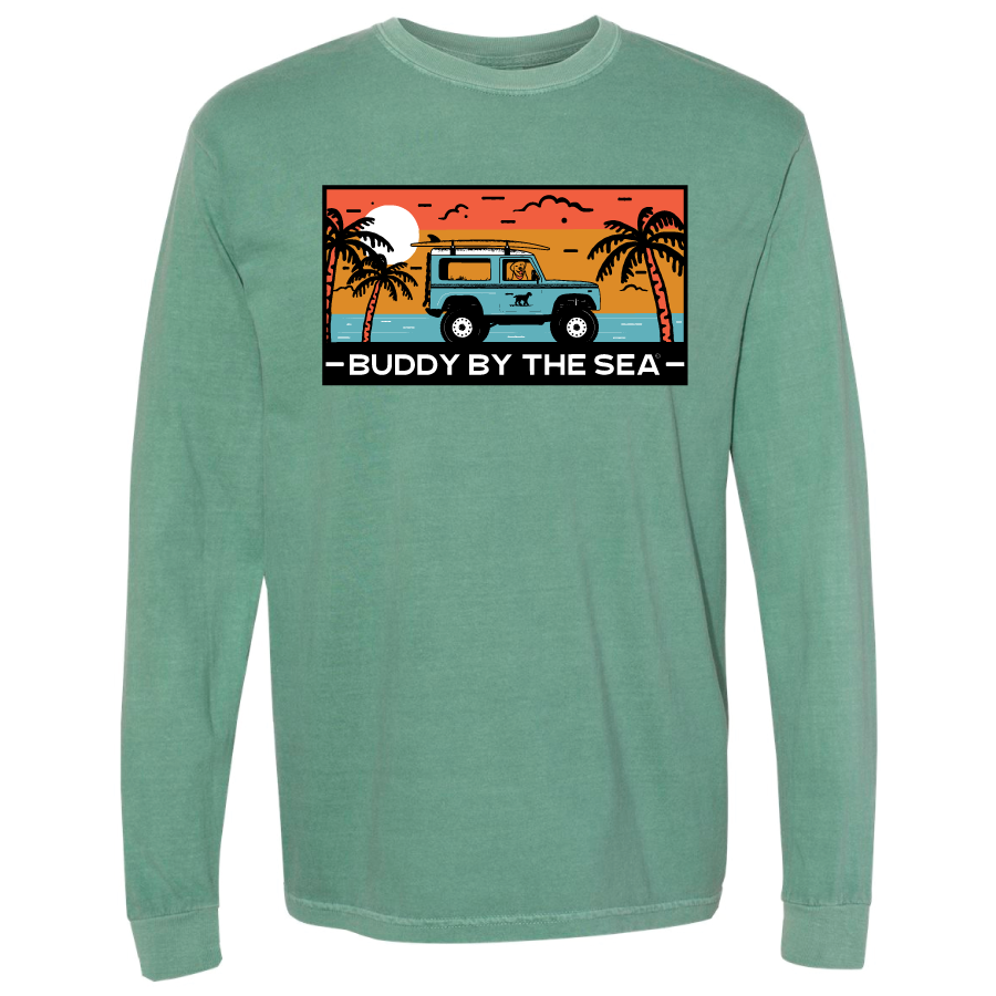 Adventure Buddy Adult Long Sleeve Tee