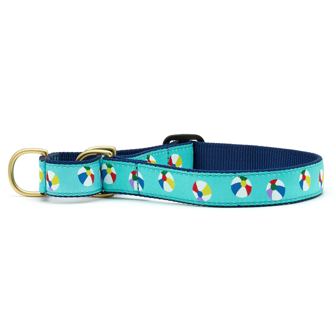 Beach Balls Martingale Dog Collar