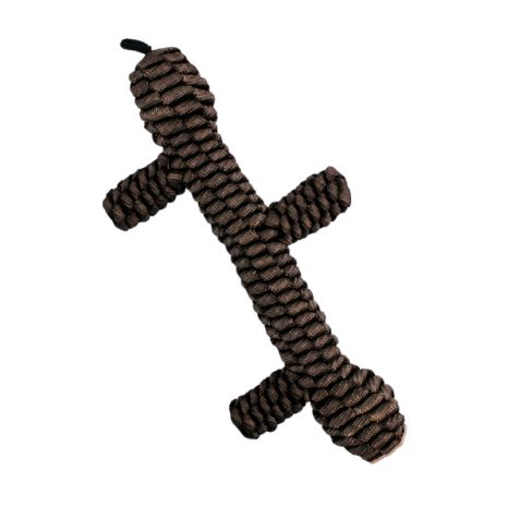 Brown Braided Stick Dog Toy