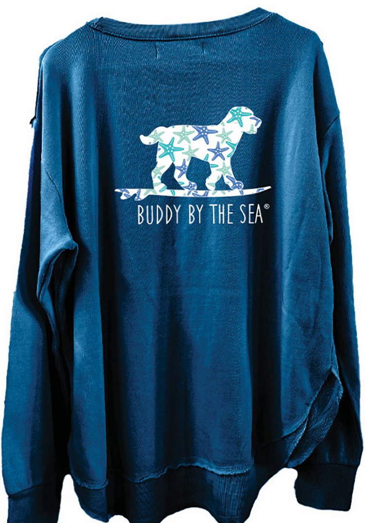 Buddy Starfish Ladies Lightweight Pullover