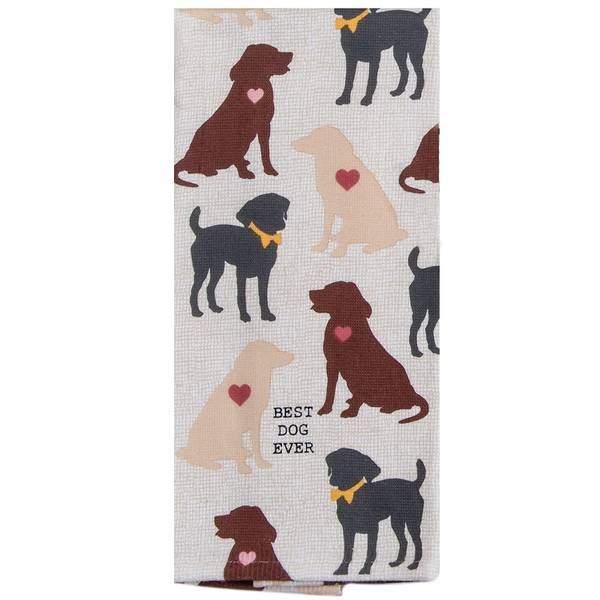 Best Dog Ever Dual Purpose Kitchen Towel