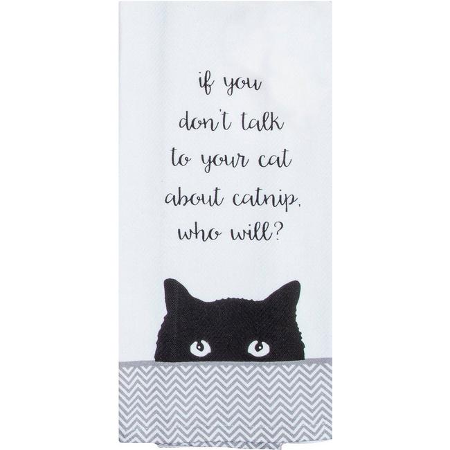 Catnip Kitchen Towel