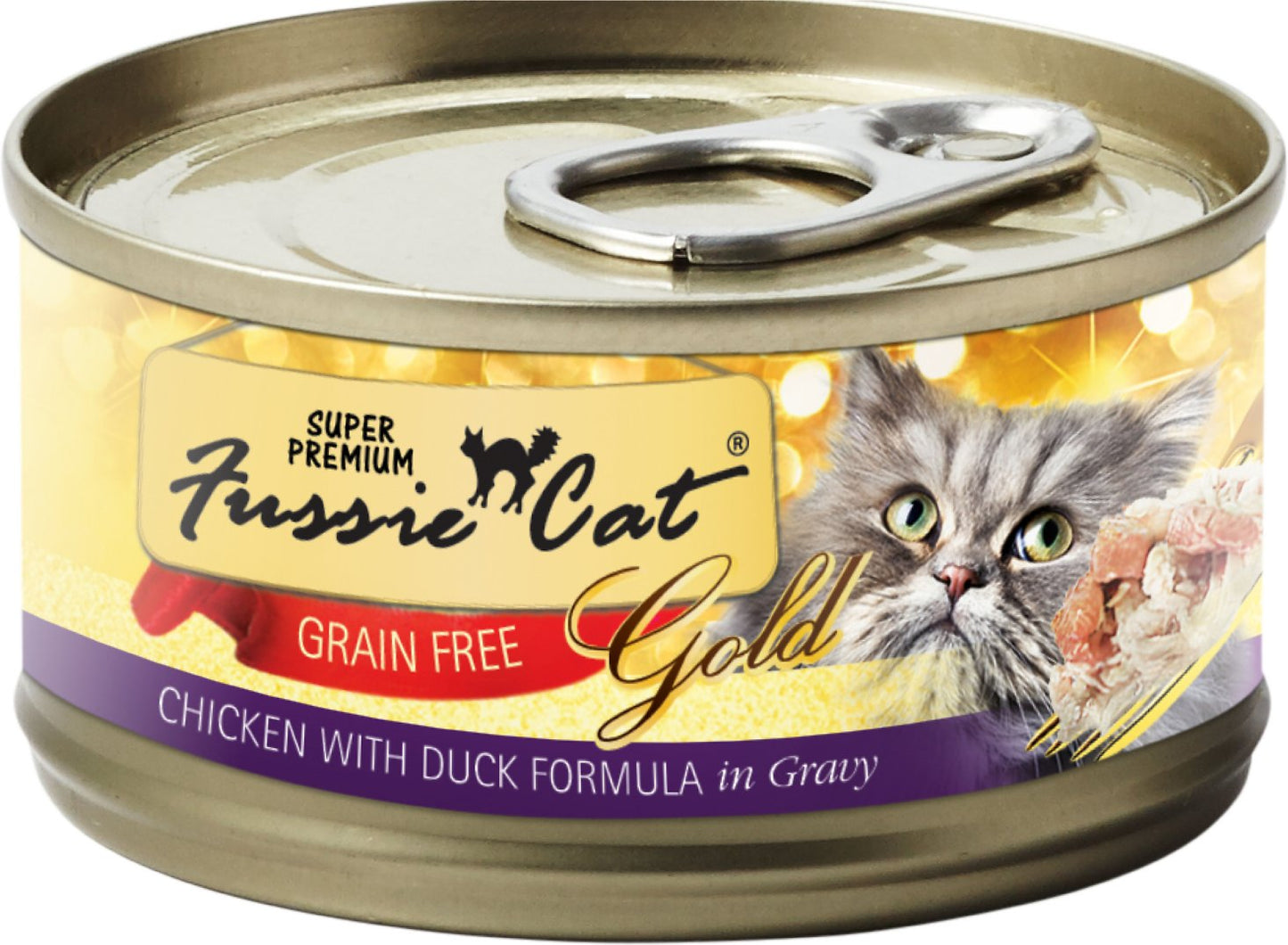 Fussie Cat Chicken with Duck in Gravy