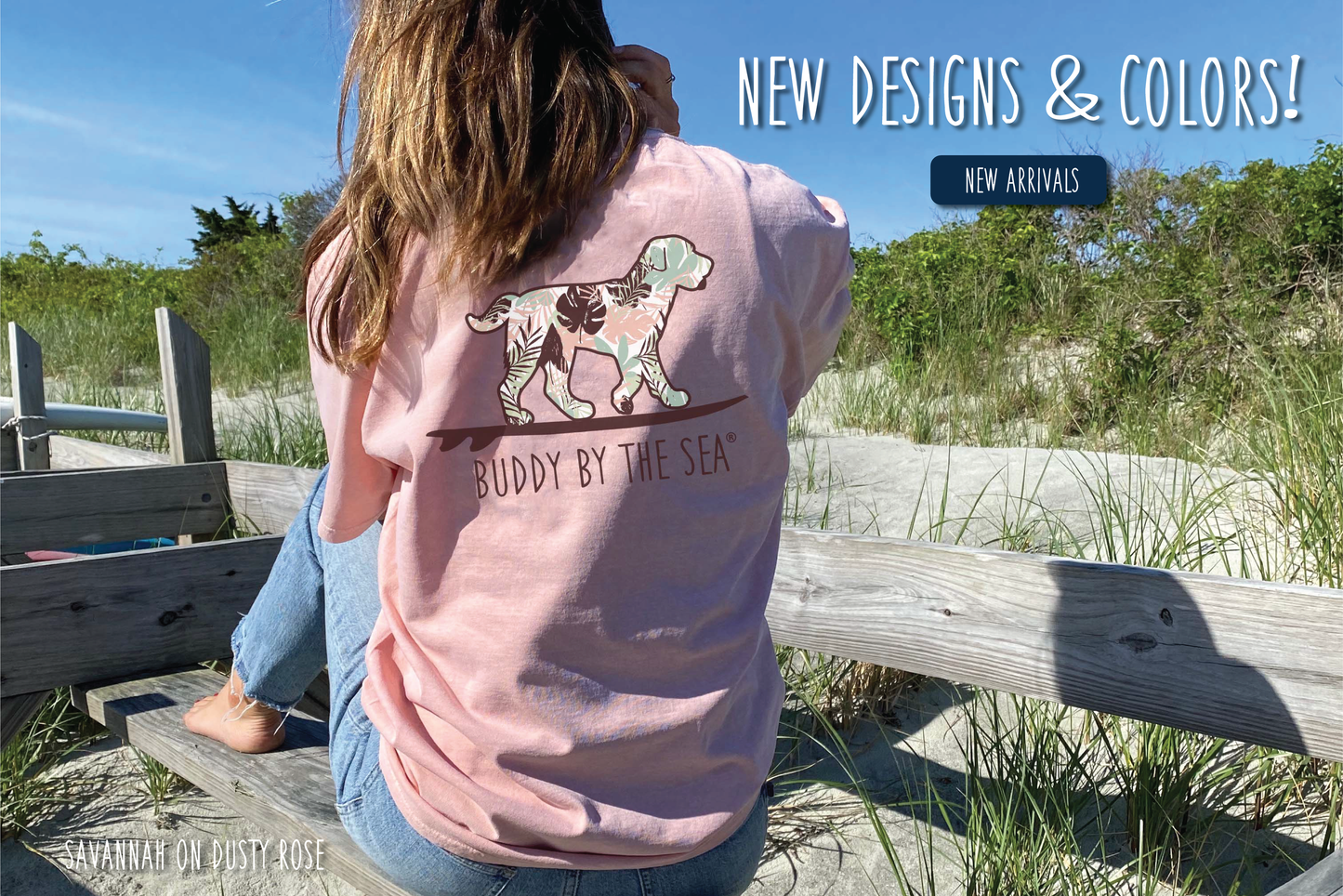 Buddy Savannah Adult Long Sleeve Tee