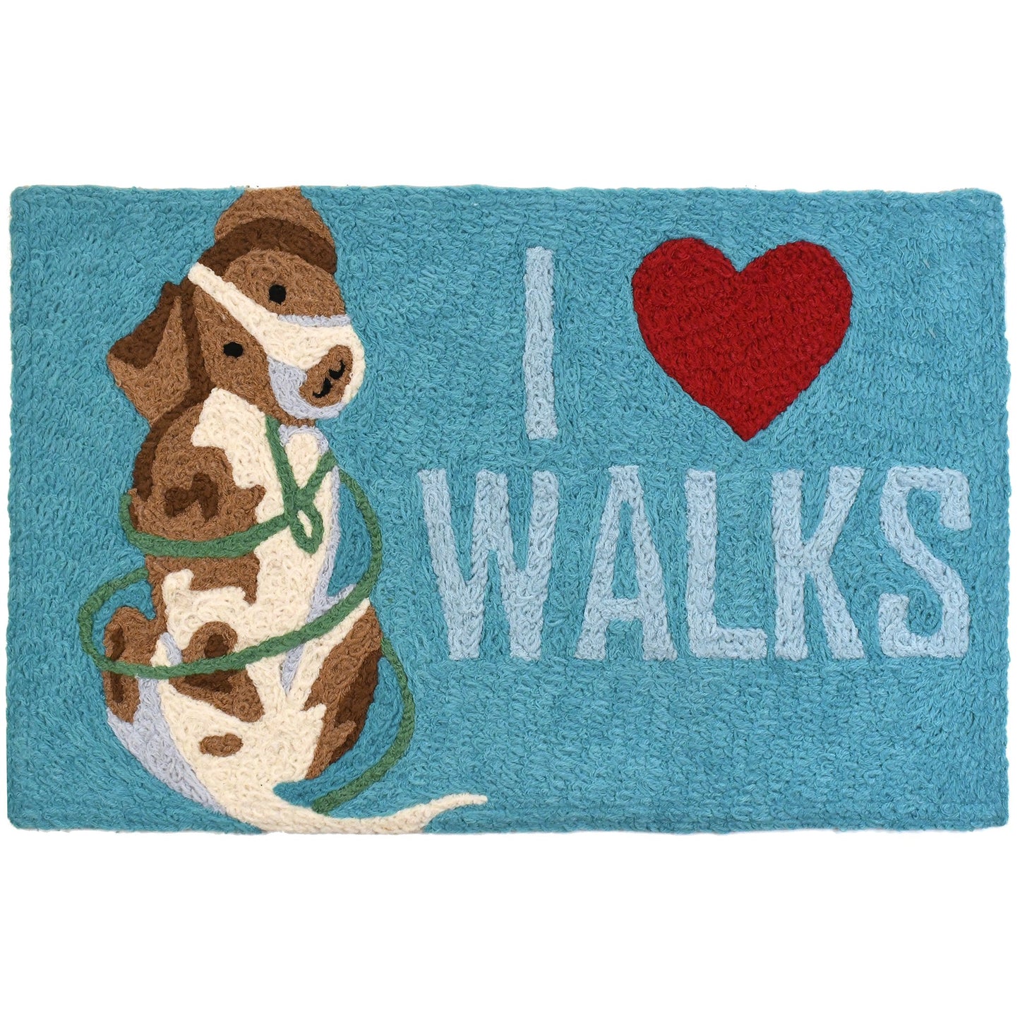 I Love Walks Jellybean Rug