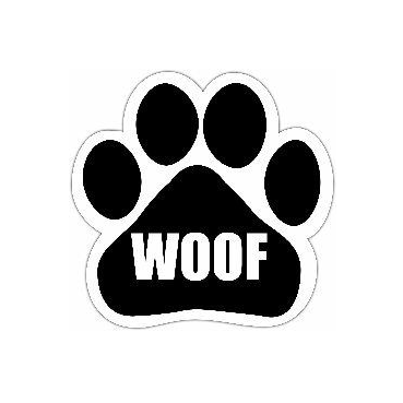 Car Magnet-Woof