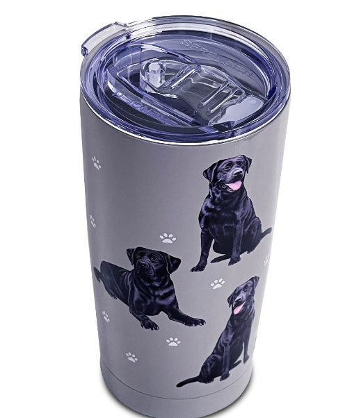 Ultimate Pet Lover Stainless Steel Tumbler-Black Labrador