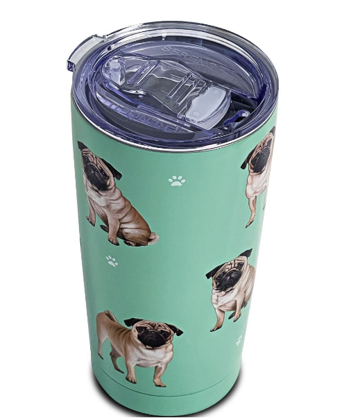 Ultimate Pet Lover Stainless Steel Tumbler-Pug