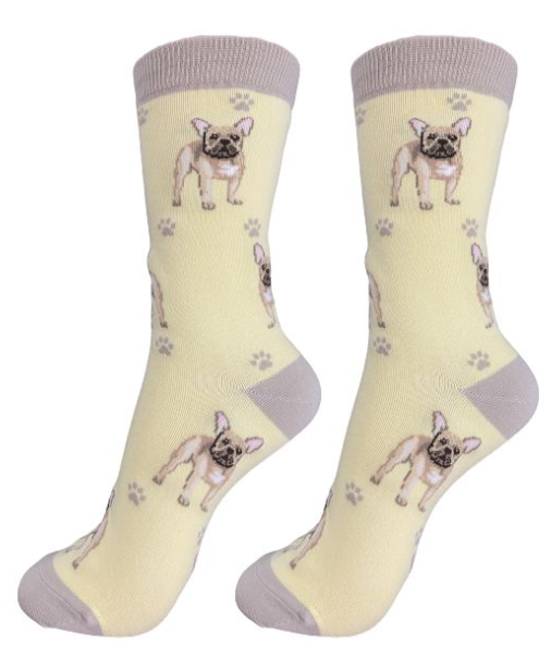 Happy Tails Socks-French Bulldog