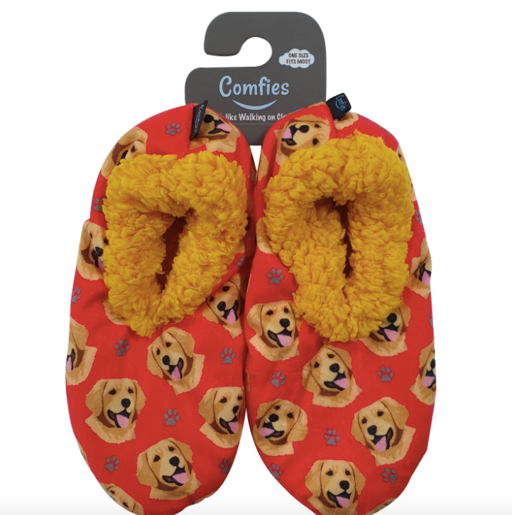 Pet Lover Slippers-Golden Retriever
