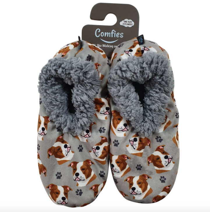 Pet Lover Slippers-Pit Bull