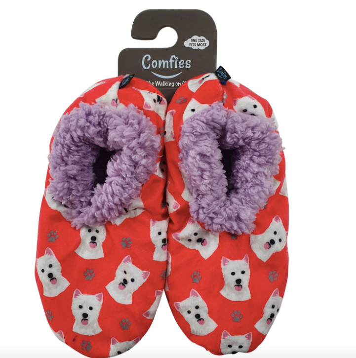 Pet Lover Slippers-Westie