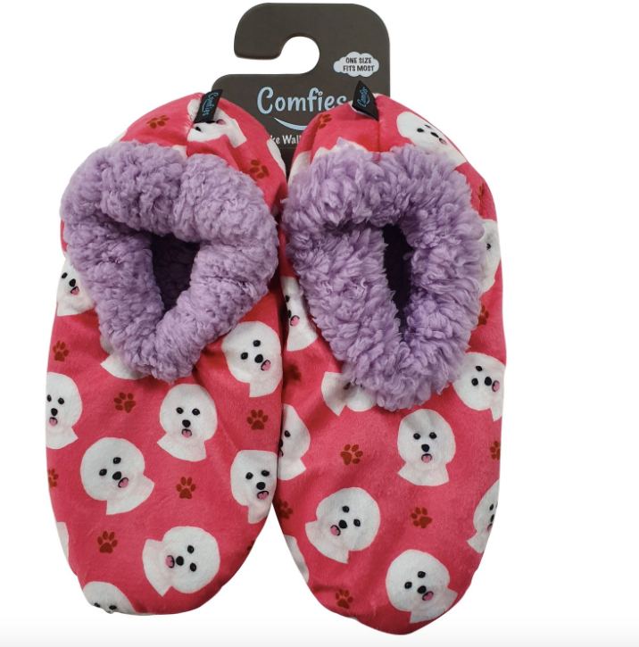 Pet Lover Slippers-Bichon Frise