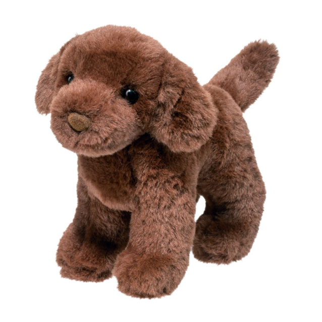 Stuffed chocolate lab shop