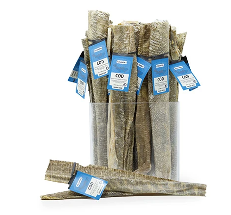 Icelandic Cod Skin Short Strips