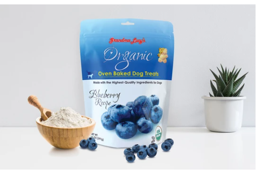 Grandma Lucy's Organic Oven Baked Treats-Blueberry 14oz