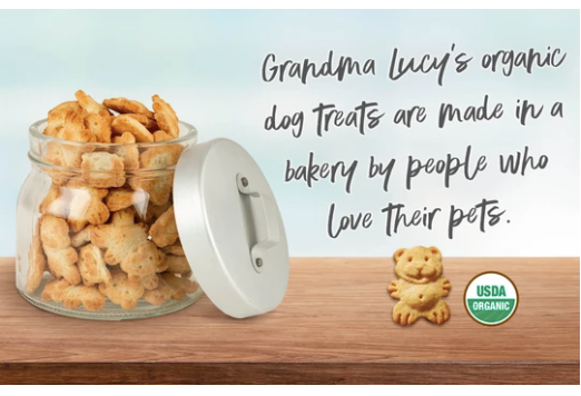 Grandma Lucy's Organic Oven Baked Treats-Pumpkin 14oz