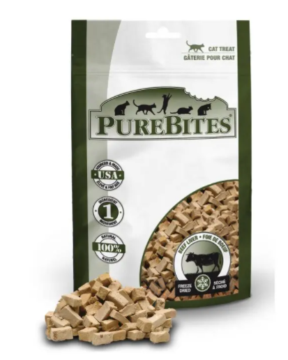 PureBites Freeze Dried Cat Treats-Beef Liver