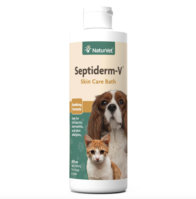 NaturVet Septiderm-V Skin Care Bath