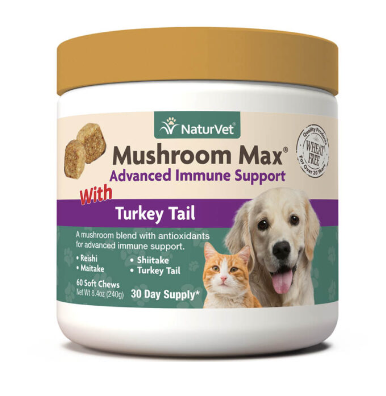 NaturVet Msuhroom Max Advanced Immune Support