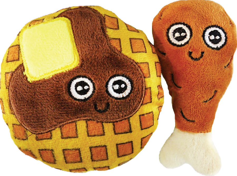 Mad Cat Chicken and Waffles Cat Toy