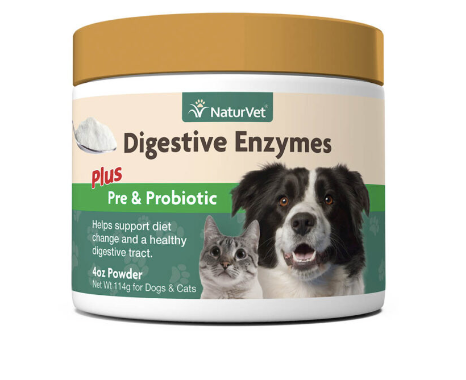 NaturVet Digestive Enzymes Powder