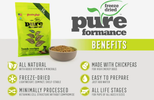 Grandma Lucy's Pureformance Lamb Dog Food