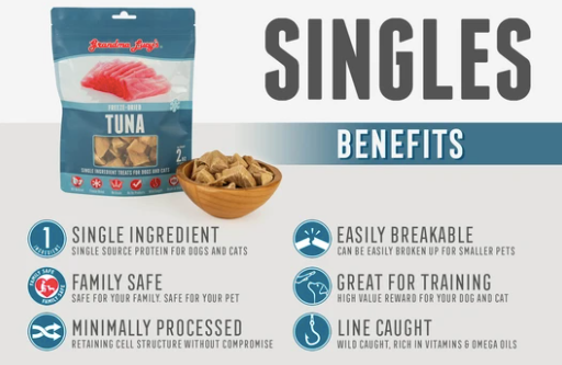 Grandma Lucy's Freeze-Dried Dog Treat-Tuna