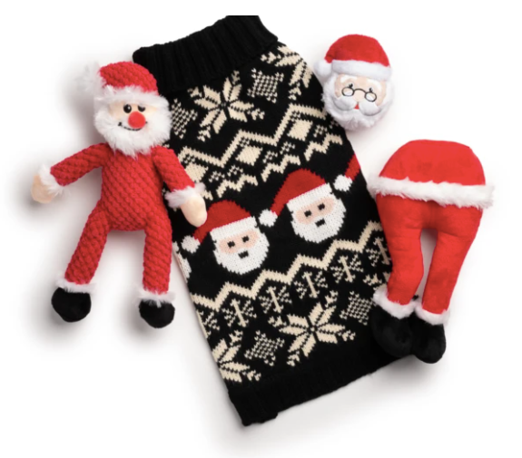 Fab Dog Santa FaBall