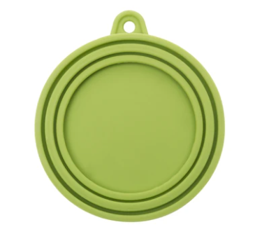 Messy Mutts Silicone Universal Can Cover-Green