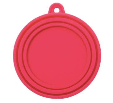 Messy Mutts Silicone Universal Can Cover-Red