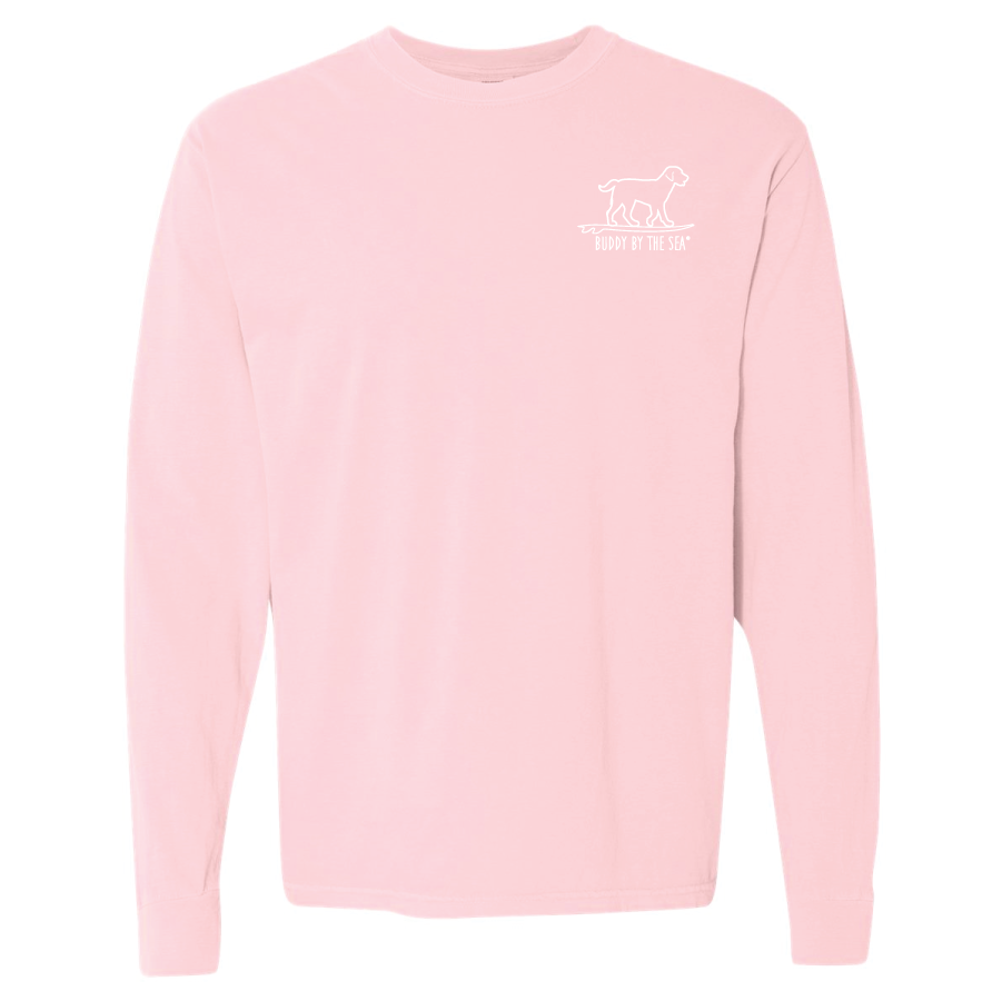 Tie Dye Buddy Pastel Adult Long Sleeve Tee