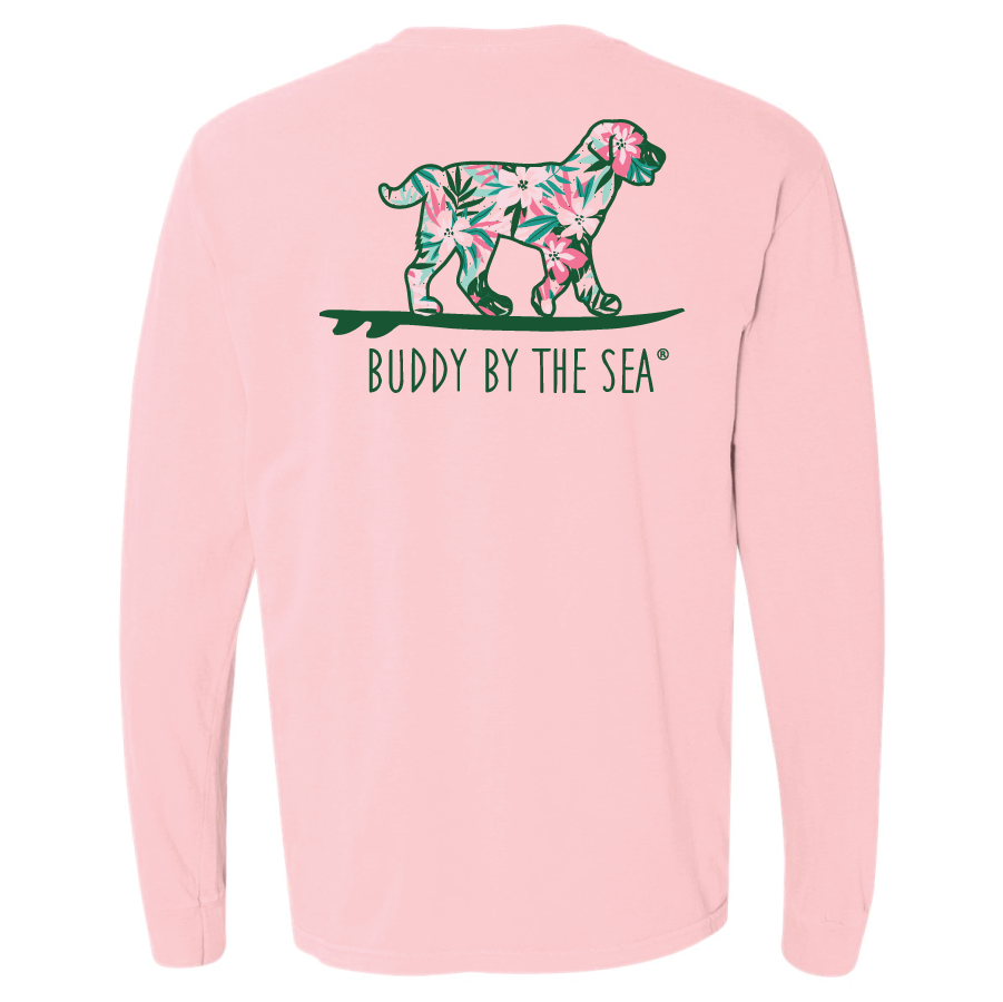 Tropical Sunrise Adult Long Sleeve Tee