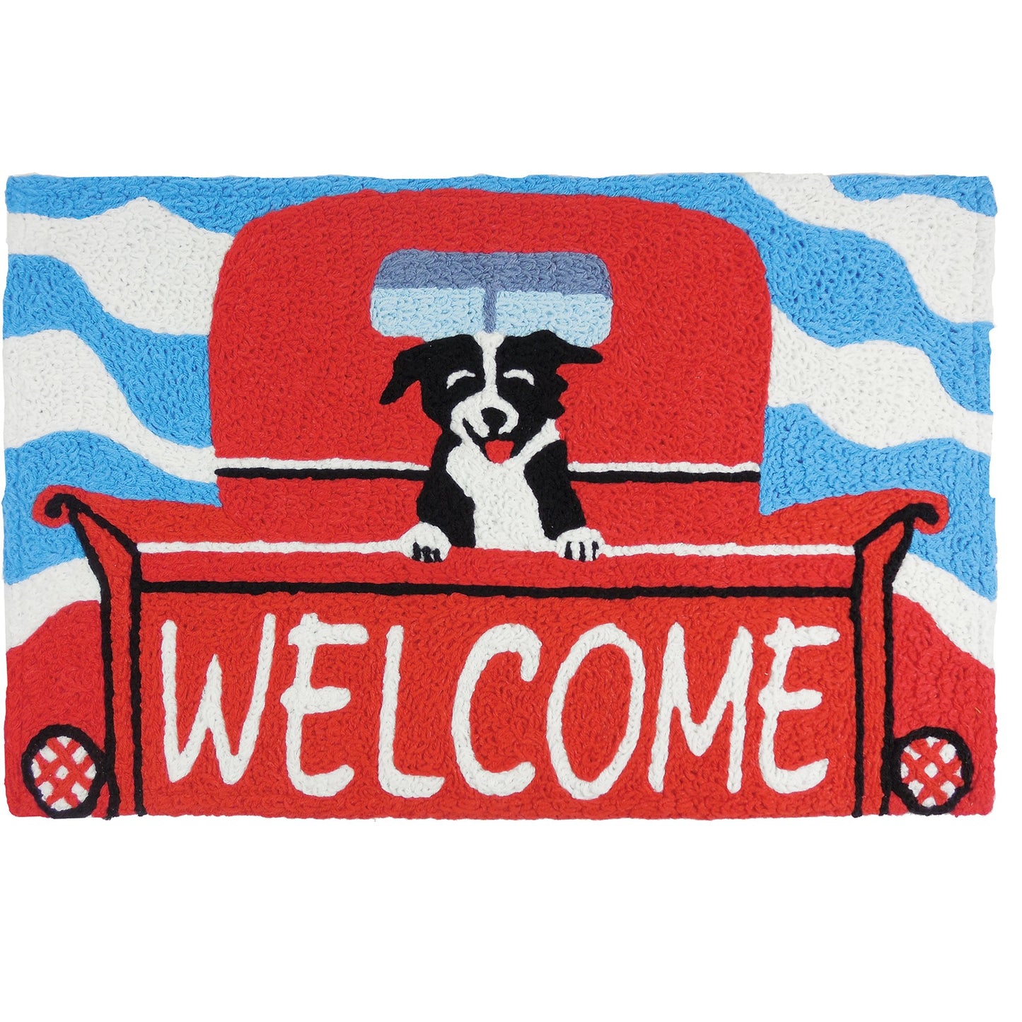 Welcome Pup Jellybean Rug