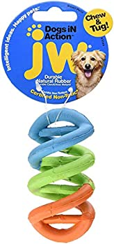 JW Pet Dogs in Action Rubber Dog Toy