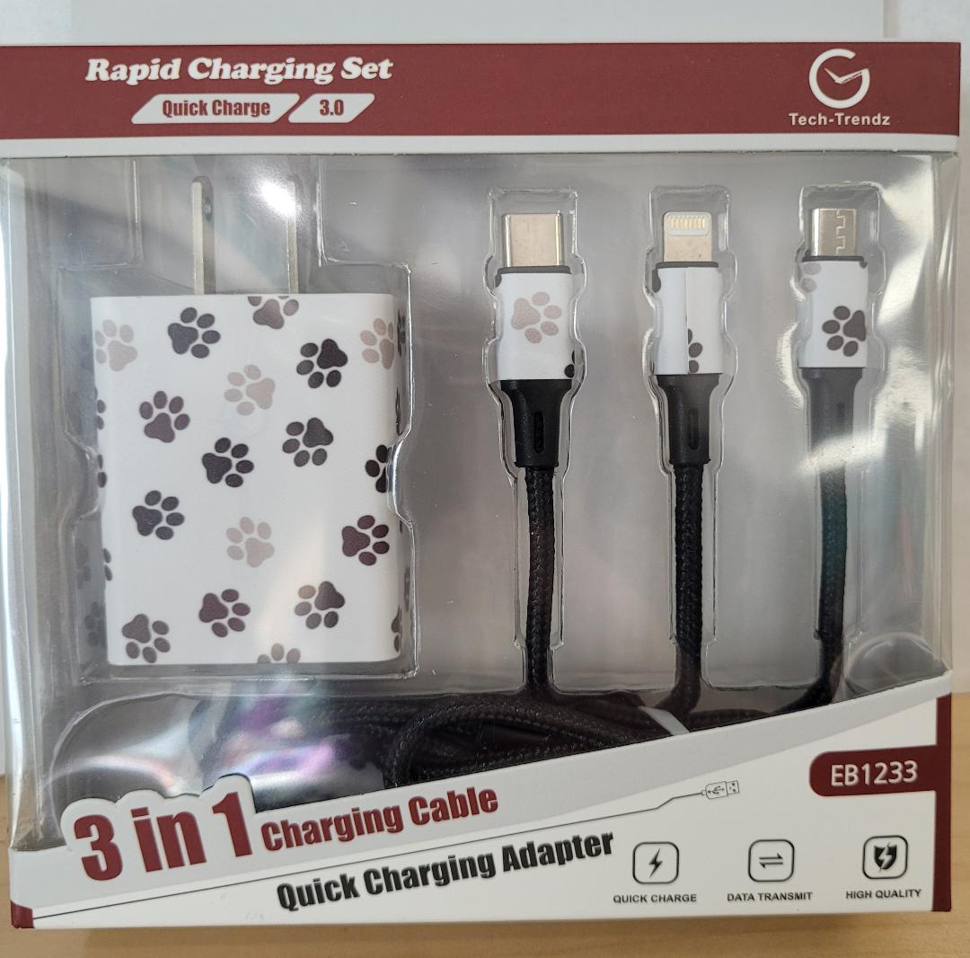 3 in 1 Charging Cable