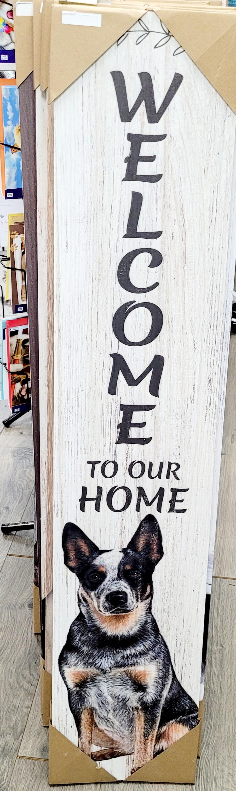 Porch Board - Dog Breed Welcome