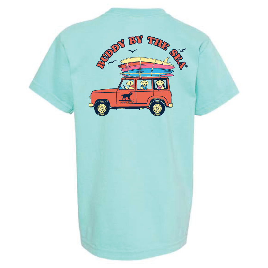 Buddy Beach Bound Youth Short Sleeve Tee