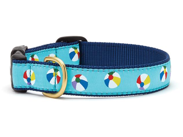 Beach Balls Dog Collar