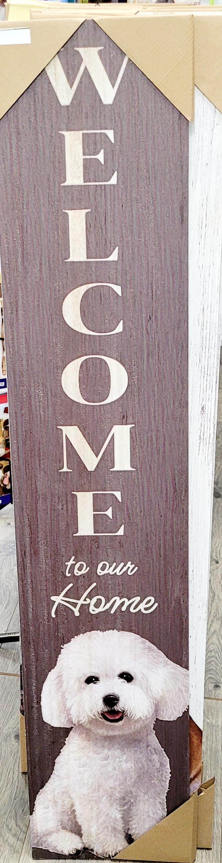 Porch Board - Dog Breed Welcome