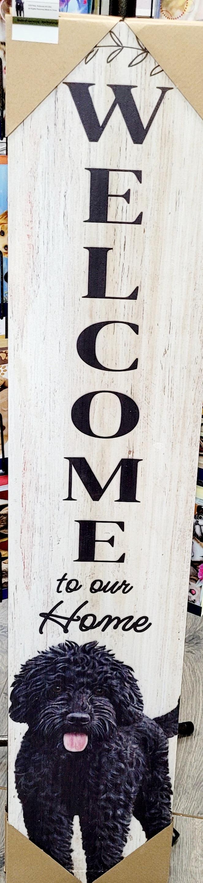Porch Board - Dog Breed Welcome