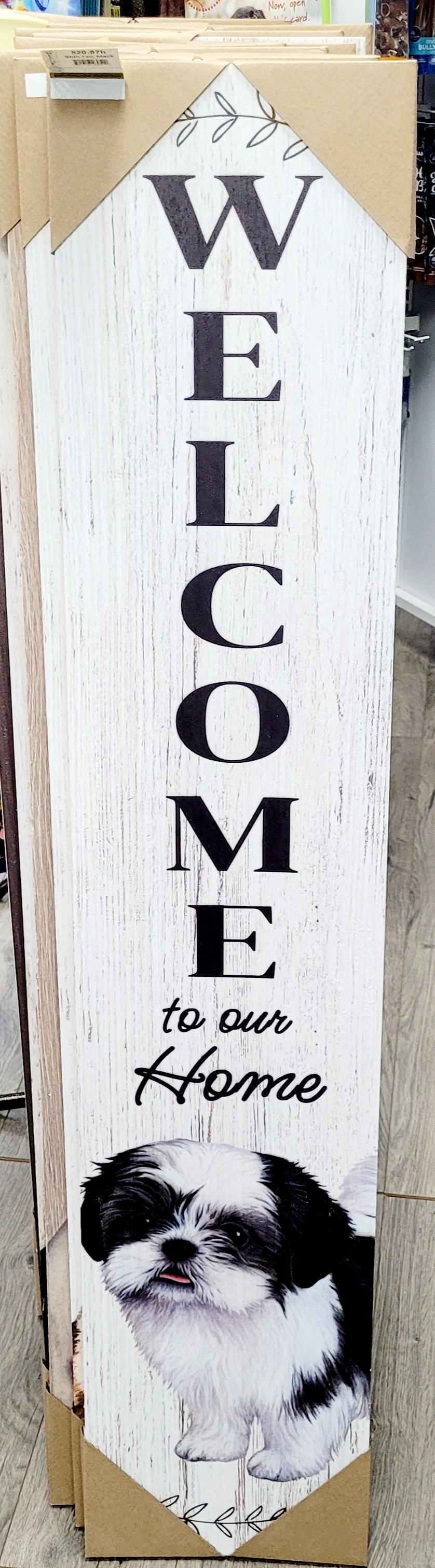 Porch Board - Dog Breed Welcome