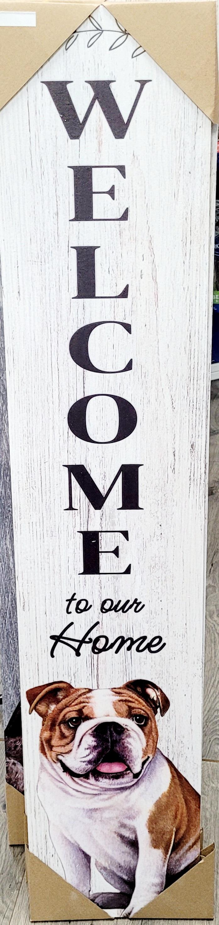 Porch Board - Dog Breed Welcome
