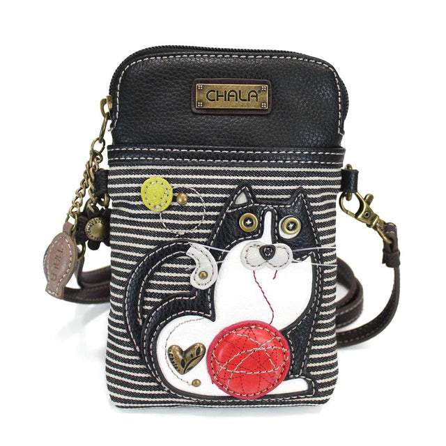 Fat Cat Phone Crossbody